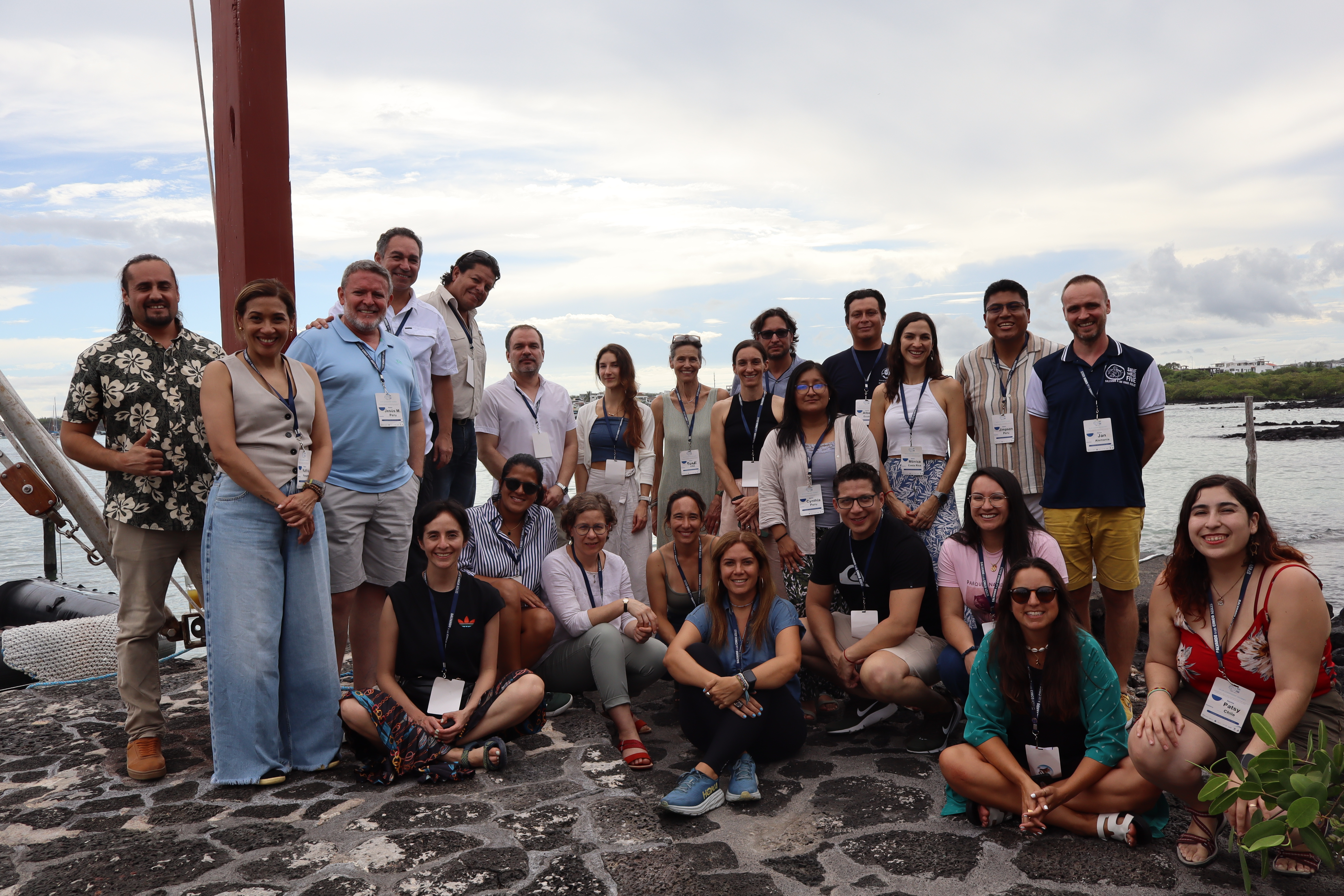 Grupo de personas participantes de Blue Leadership Journey