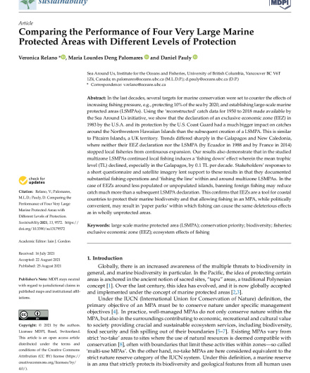 335. Comparing the Performance of Four Very Large Marine Protected Areas with Different Levels of Protection.pdf