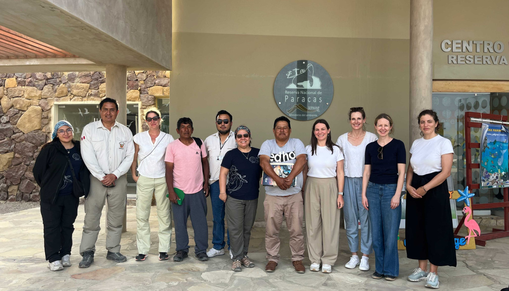 Representantes del BMUKN y de IKI 