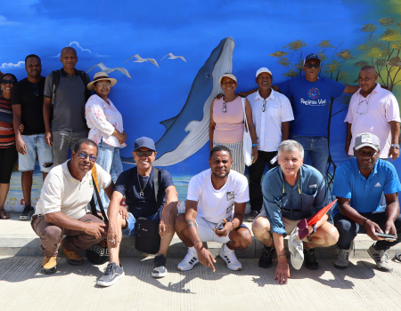 Grupo de docentes de la Institución Educativa Luis López de Mesa