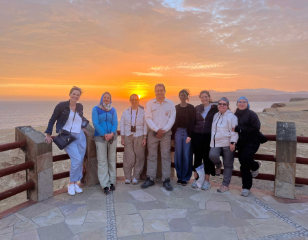 Representantes del Ministerio Federal de Medio Ambiente, Protección de la Naturaleza, Seguridad Nuclear y Protección del Consumidor de Alemania (BMUKN) y de la Iniciativa Internacional del Clima (IKI) 