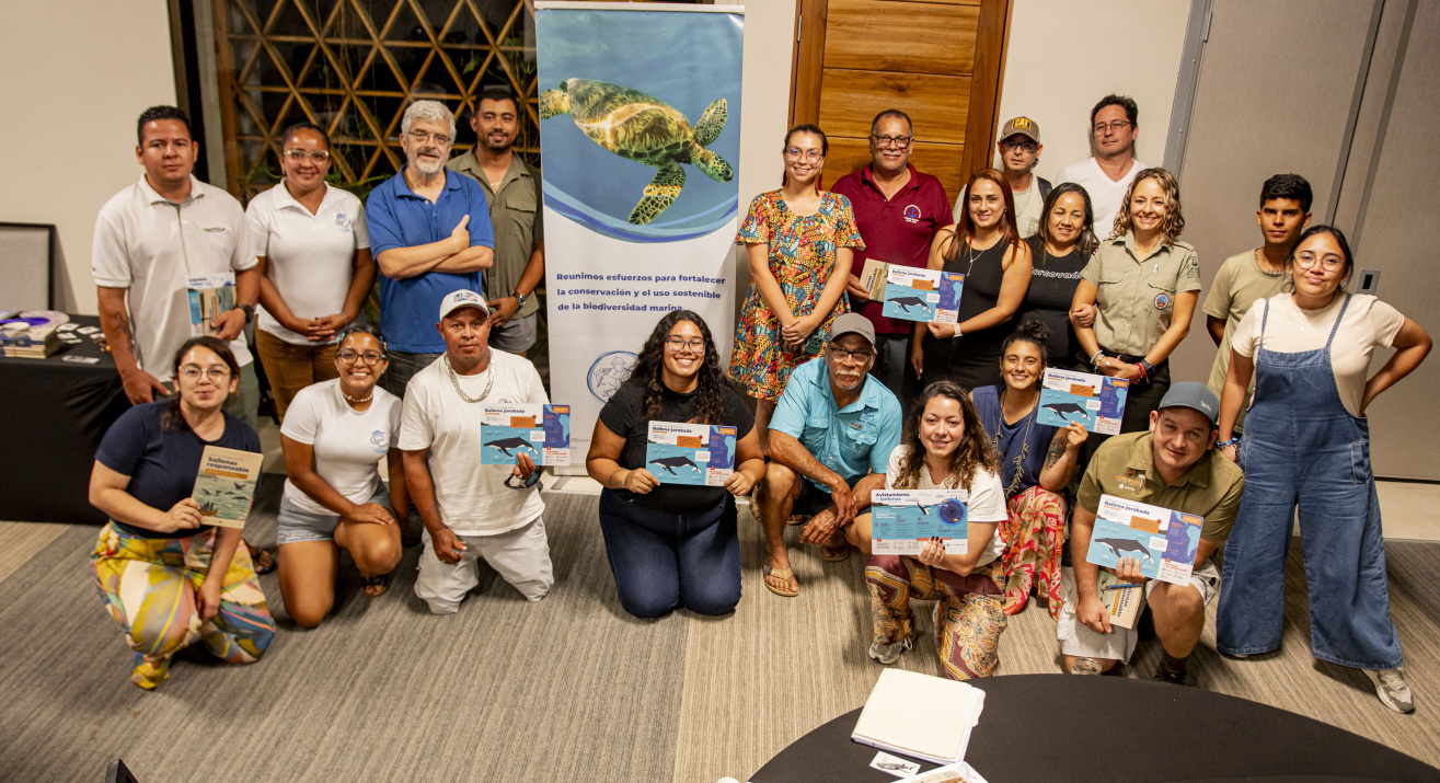 Participantes de Turismo Azul en Acción