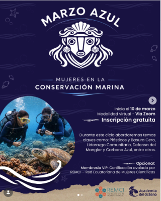 Mujeres en la conservación marina 