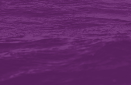 Fondo del océano color purpura